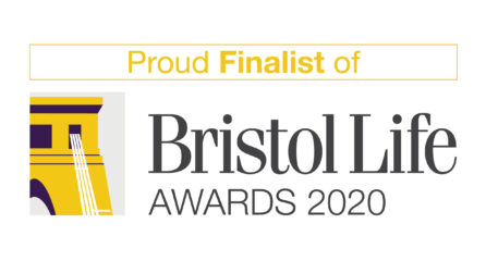 Proud finalist of bristol life awards 2020